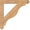 Ekena Millwork Funston Arts & Crafts Smooth Bracket, Western Red Cedar, 3 1/2"W x 30"D x 30"H BKT04X30X30FST03SWR - alternate 4